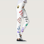 Mijn beste vriend hondenpoep leggings (Rechts)