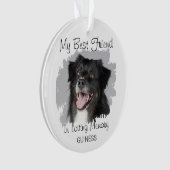 Mijn beste vriend | Huisdierherdenking Ornament (voorkant)