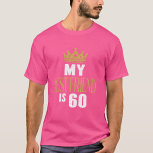 Mijn beste vriend is 60 jaar oud 60ste verjaardags t-shirt