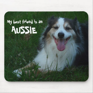 Mijn beste vriend is een Aussie! Muismat