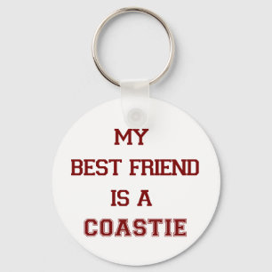 Mijn beste vriend is een Coastie New Sleutelhanger