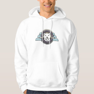 Mijn beste vriend is een Pit Bull Emblem - White H Hoodie