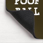 Mijn beste vriend is een Pommeren Poof Ball Pom Muismat (Hoek)