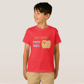 Mijn beste vriend is een POOF BALL - Cute Pommeren T-shirt (Voorkant volledig)