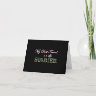 Mijn beste vriend is een soldaat - Militaire echtg Kaart