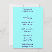 Mijn beste vriend je bent uitgenodigd voor het oor kaart (Achterkant)