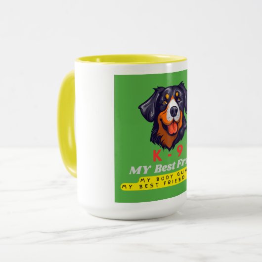 MIJN BESTE VRIEND ,K-9 MOK (Voorkant links)