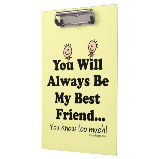 Mijn beste vriend klembord (Links)