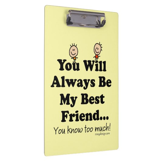 Mijn beste vriend klembord (Rechts)