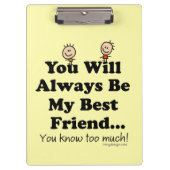 Mijn beste vriend klembord (Voorkant)