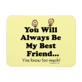 Mijn beste vriend magneet (Horizontaal)