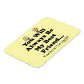 Mijn beste vriend magneet (Linkerzijde)