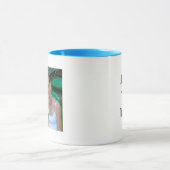 Mijn beste vriend, mijn zus, gepersonaliseerde fot mok (Midden)