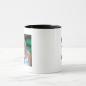 Mijn beste vriend, mijn zus, gepersonaliseerde fot mok (Midden)