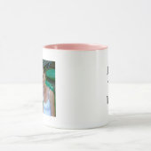 Mijn beste vriend, mijn zus, gepersonaliseerde fot mok (Midden)