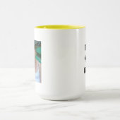 Mijn beste vriend, mijn zus, gepersonaliseerde fot mok (Midden)