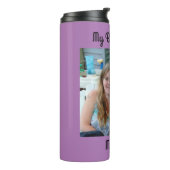 Mijn beste vriend, mijn zus, gepersonaliseerde fot thermosbeker (Gedraaid links)