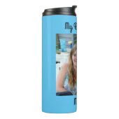 Mijn beste vriend, mijn zus, gepersonaliseerde fot thermosbeker (Gedraaid links)