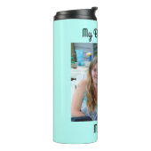 Mijn beste vriend, mijn zus, gepersonaliseerde fot thermosbeker (Gedraaid links)