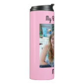 Mijn beste vriend, mijn zus, gepersonaliseerde fot thermosbeker (Gedraaid links)