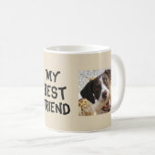 Mijn beste vriend mok, naam is Bay, Pointer, hou v Koffiemok (Voorkant rechts)