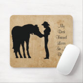 Mijn beste vriend muismat (Met muis)