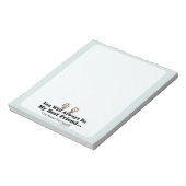 Mijn beste vriend notitieblok (Linkerzijde)