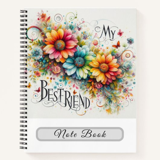 Mijn beste vriend notitieboek (Voorkant)