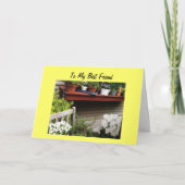 MIJN BESTE VRIEND OP JE 50E VERJAARDAG KAART (Voorkant)