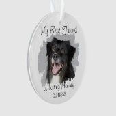 Mijn beste vriend | Pet Memorial Ornament (voorkant)