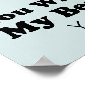 Mijn beste vriend poster (Hoek)