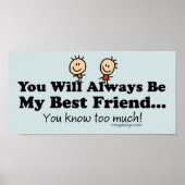 Mijn beste vriend poster (Voorkant)