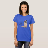 Mijn beste vriend Pug T-shirt met eigen naam (Voorkant volledig)