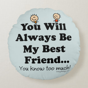Mijn beste vriend rond kussen