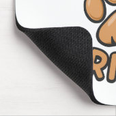 MIJN BESTE VRIEND - Schattigee Dog Paw Graphic voo Muismat (Hoek)