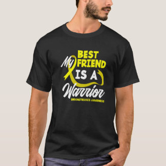 Mijn beste vriend Warrior Yellow Ribbon Endometrio T-shirt