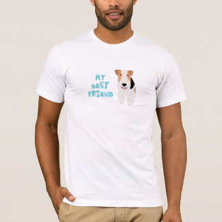 Mijn beste vriend Wire Fox Terrier T-shirt