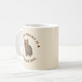 Mijn beste vriend (Yorkshire Terier) Koffiemok (Voorkant links)