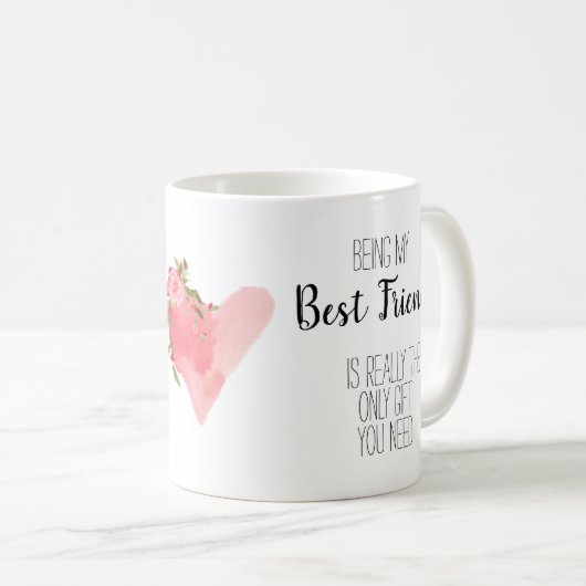 Mijn beste vriend zijn is het enige geschenk dat j koffiemok (Voorkant rechts)