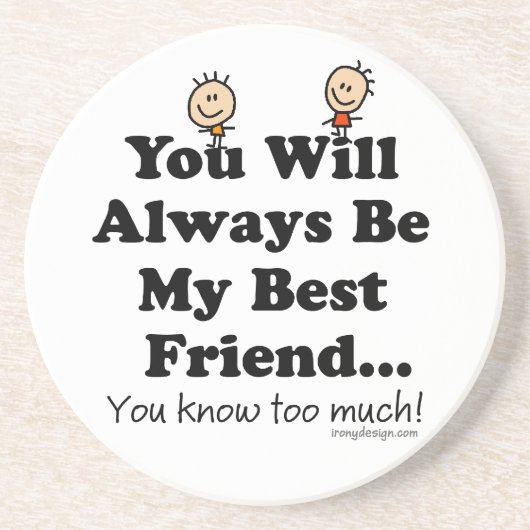 Mijn beste vrienden Onderzetters (Voorkant)