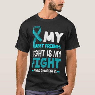 Mijn beste vrienden vechten is mijn vechtsport bew t-shirt