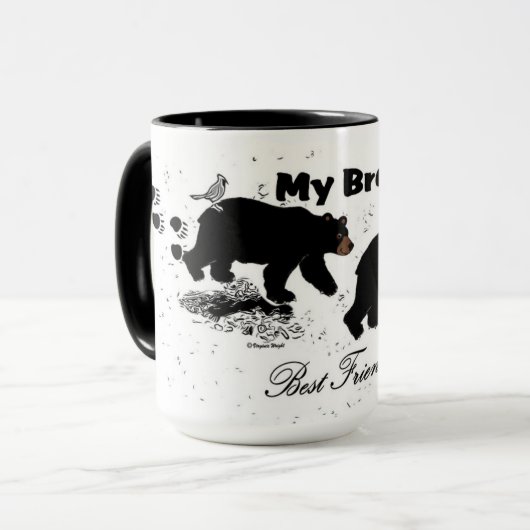 Mijn beste vrienden voor altijd Mok (Voorkant links)