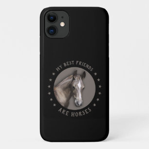 Mijn beste vrienden zijn Paarden Telefoontas Case-Mate iPhone Case