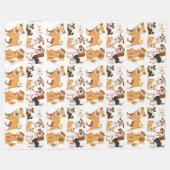 Mijn beste vriendenpatroon fleece deken (Voorkant (Horizontaal))