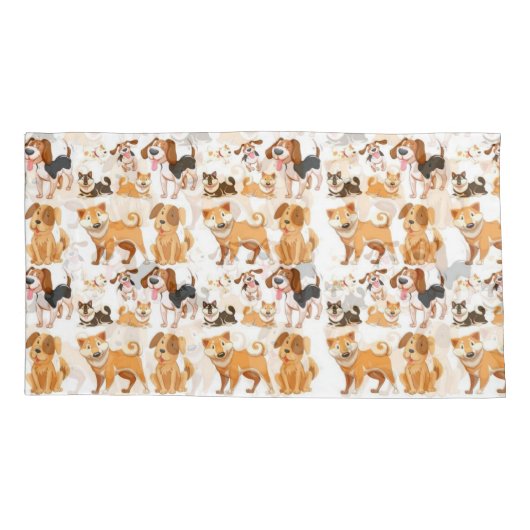 Mijn beste vriendenpatroon kussensloop (Achterkant)