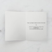 Mijn beste vriendin op haar bruiloft kaart (Binnen)