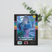 Mijn beste vriend's Exorcisme  VHS Hoesje Briefkaart (Staand voorkant)
