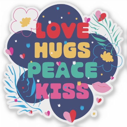 Mijn beste wensen. sticker (Voorkant)