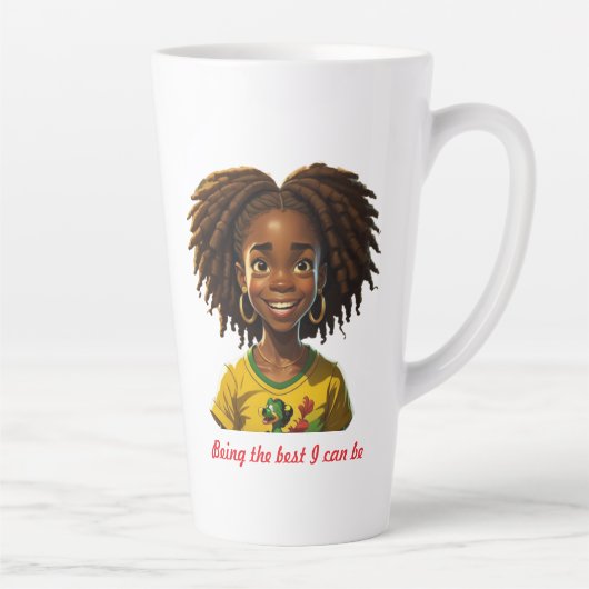 Mijn beste zijn latte mok (Rechts)