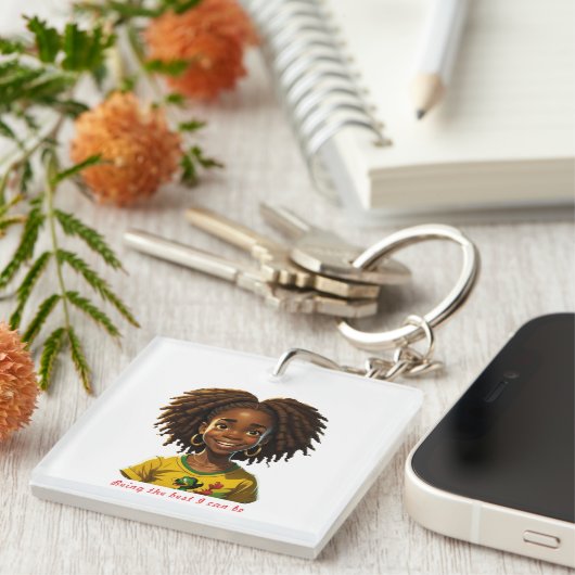 Mijn beste zijn sleutelhanger (Voorkant Rechts)